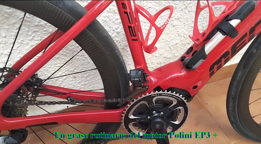 Orificio oculto de engrase del motor Polini Ep3 +